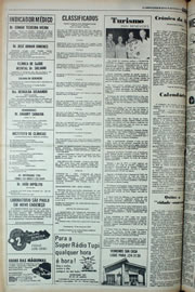 Página do jornal Correio do Ceará de março de 1978