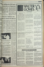 Página do jornal Correio do Ceará de março de 1978