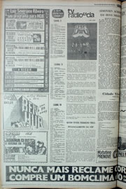 Página do jornal Correio do Ceará de março de 1978