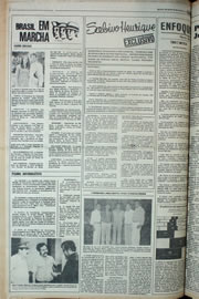 Página do jornal Correio do Ceará de março de 1978