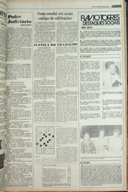 Página do jornal Correio do Ceará de março de 1978