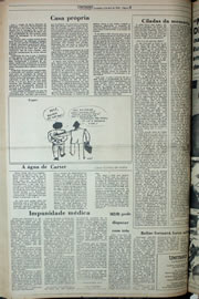 Página do jornal Correio do Ceará de abril de 1978