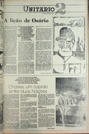 Página do jornal Correio do Ceará de abril de 1978