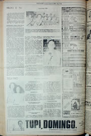 Página do jornal Correio do Ceará de abril de 1978