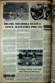 Página do jornal Correio do Ceará de abril de 1978