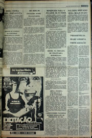 Página do jornal Correio do Ceará de abril de 1978