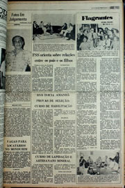Página do jornal Correio do Ceará de abril de 1978