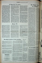 Página do jornal Correio do Ceará de abril de 1978