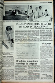 Página do jornal Correio do Ceará de abril de 1978