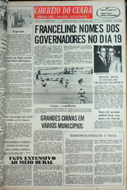 Página do jornal Correio do Ceará de abril de 1978