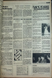 Página do jornal Correio do Ceará de abril de 1978