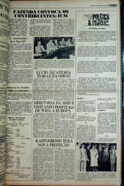 Página do jornal Correio do Ceará de abril de 1978