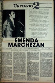 Página do jornal Correio do Ceará de abril de 1978