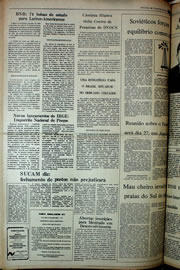 Página do jornal Correio do Ceará de abril de 1978