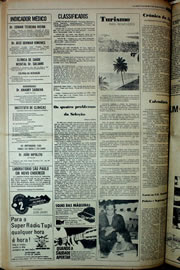 Página do jornal Correio do Ceará de abril de 1978