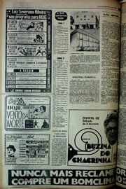 Página do jornal Correio do Ceará de abril de 1978