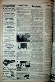 Página do jornal Correio do Ceará de abril de 1978