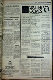 Página do jornal Correio do Ceará de abril de 1978