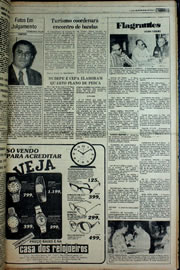 Página do jornal Correio do Ceará de abril de 1978