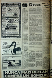 Página do jornal Correio do Ceará de abril de 1978