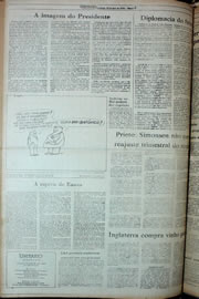 Página do jornal Correio do Ceará de abril de 1978