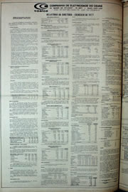 Página do jornal Correio do Ceará de abril de 1978
