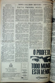Página do jornal Correio do Ceará de abril de 1978
