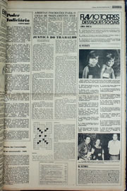 Página do jornal Correio do Ceará de abril de 1978
