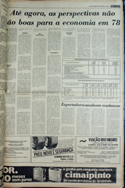Página do jornal Correio do Ceará de abril de 1978