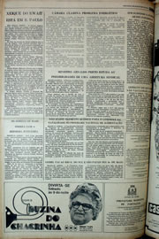 Página do jornal Correio do Ceará de abril de 1978