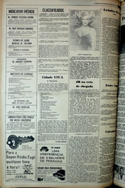 Página do jornal Correio do Ceará de abril de 1978