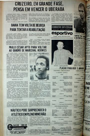 Página do jornal Correio do Ceará de abril de 1978