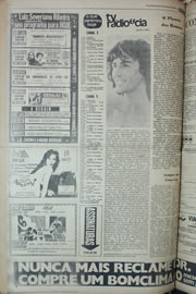 Página do jornal Correio do Ceará de abril de 1978