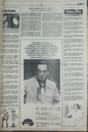 Página do jornal Correio do Ceará de abril de 1978