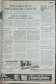 Página do jornal Correio do Ceará de abril de 1978