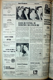 Página do jornal Correio do Ceará de abril de 1978