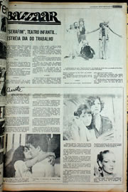 Página do jornal Correio do Ceará de abril de 1978