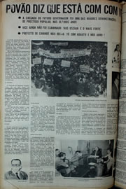 Página do jornal Correio do Ceará de abril de 1978