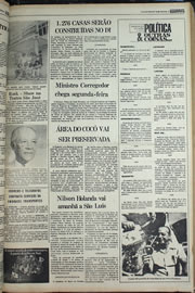 Página do jornal Correio do Ceará de julho de 1978