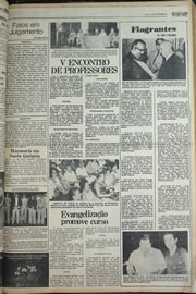 Página do jornal Correio do Ceará de julho de 1978