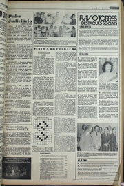 Página do jornal Correio do Ceará de julho de 1978