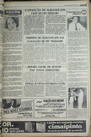 Página do jornal Correio do Ceará de julho de 1978