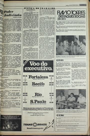 Página do jornal Correio do Ceará de julho de 1978