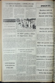 Página do jornal Correio do Ceará de julho de 1978