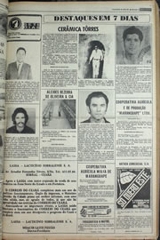 Página do jornal Correio do Ceará de julho de 1978