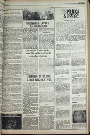 Página do jornal Correio do Ceará de julho de 1978