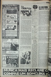 Página do jornal Correio do Ceará de julho de 1978