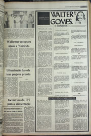 Página do jornal Correio do Ceará de julho de 1978