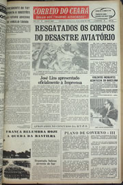 Página do jornal Correio do Ceará de julho de 1978