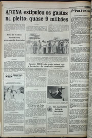 Página do jornal Correio do Ceará de julho de 1978